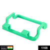 1168 Kitchen Plastic Garbage Bag Rack Holder ( Green Color ) 