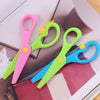 1569 Kids Handmade Plastic Safety Scissors Safety Scissors 