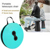 2501 Foldable Height Adjusting Stool Space Saving Telescopic Stool 