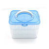 2643 3-Layer Plastic Refrigerator Egg Storage Box (36 Grid) 