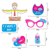 3426 Baby Shower Props for Photoshoot, Photo Booth, Decorations 20 Pcs, Sticks Attached for Mom to Be Shoot, Maternity Shoot, Photography Amd-