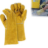 716 Protective Durable Heat Resistant Welding Gloves 