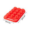 2171A Plastic Egg Carry Tray Holder Carrier Storage Box (12Cavity) 