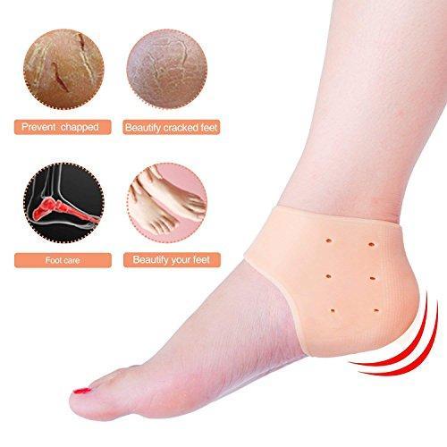 339 Moisturizing Skin Softening Silicone Gel for Dry Cracked Heel Repair (Multicolour) Gharbaar Store