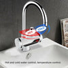 1684A Stainless Steel LED Digital Display Instant Heating Electric Water Heater Faucet Tap, Geyser 