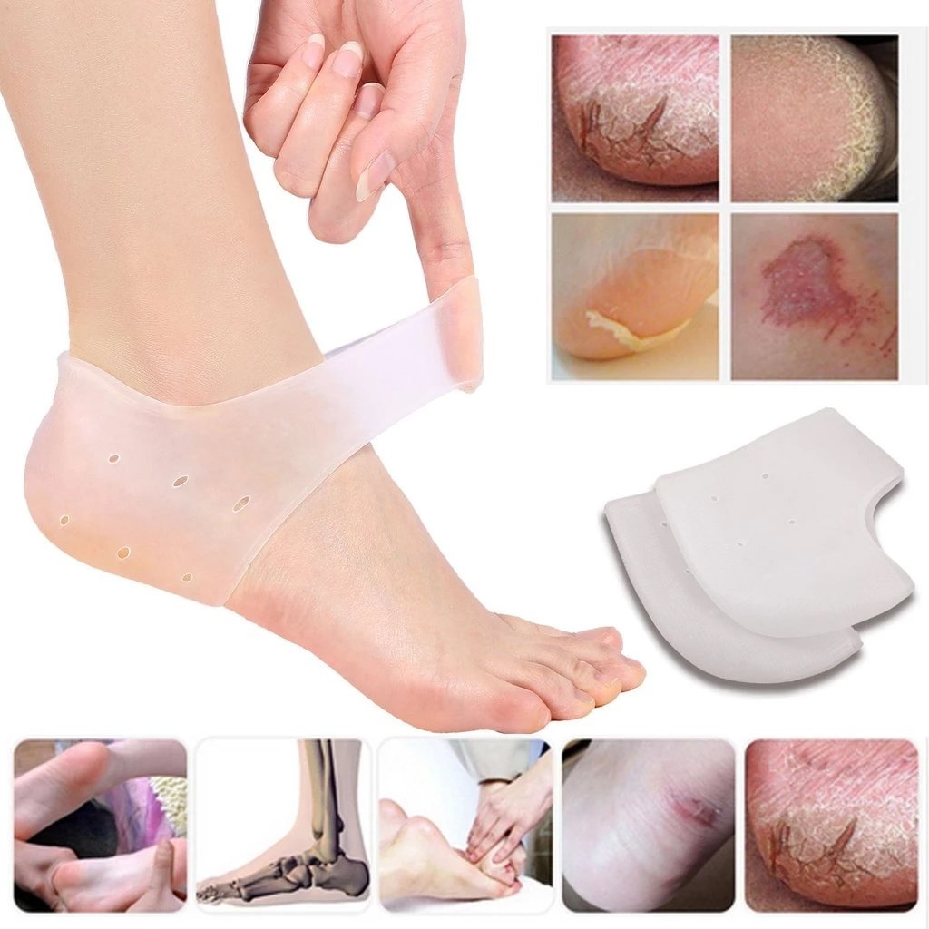 339 Moisturizing Skin Softening Silicone Gel for Dry Cracked Heel Repair (Multicolour) Gharbaar Store