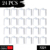 7221 Festival Decorative - LED Tealight Candles (White, 24 Pcs) 