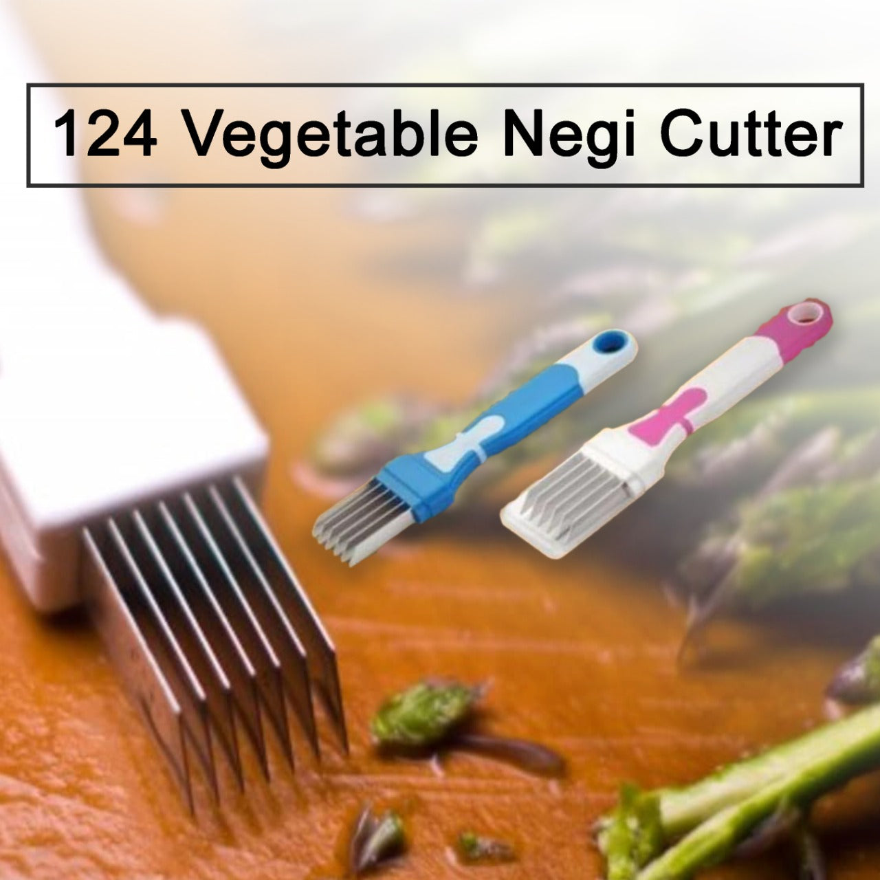 124 Vegetable Negi Cutter Gharbaar Store